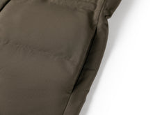 Long Down Coat | Green