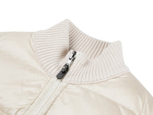Stand Collar Goose Down Vest | White