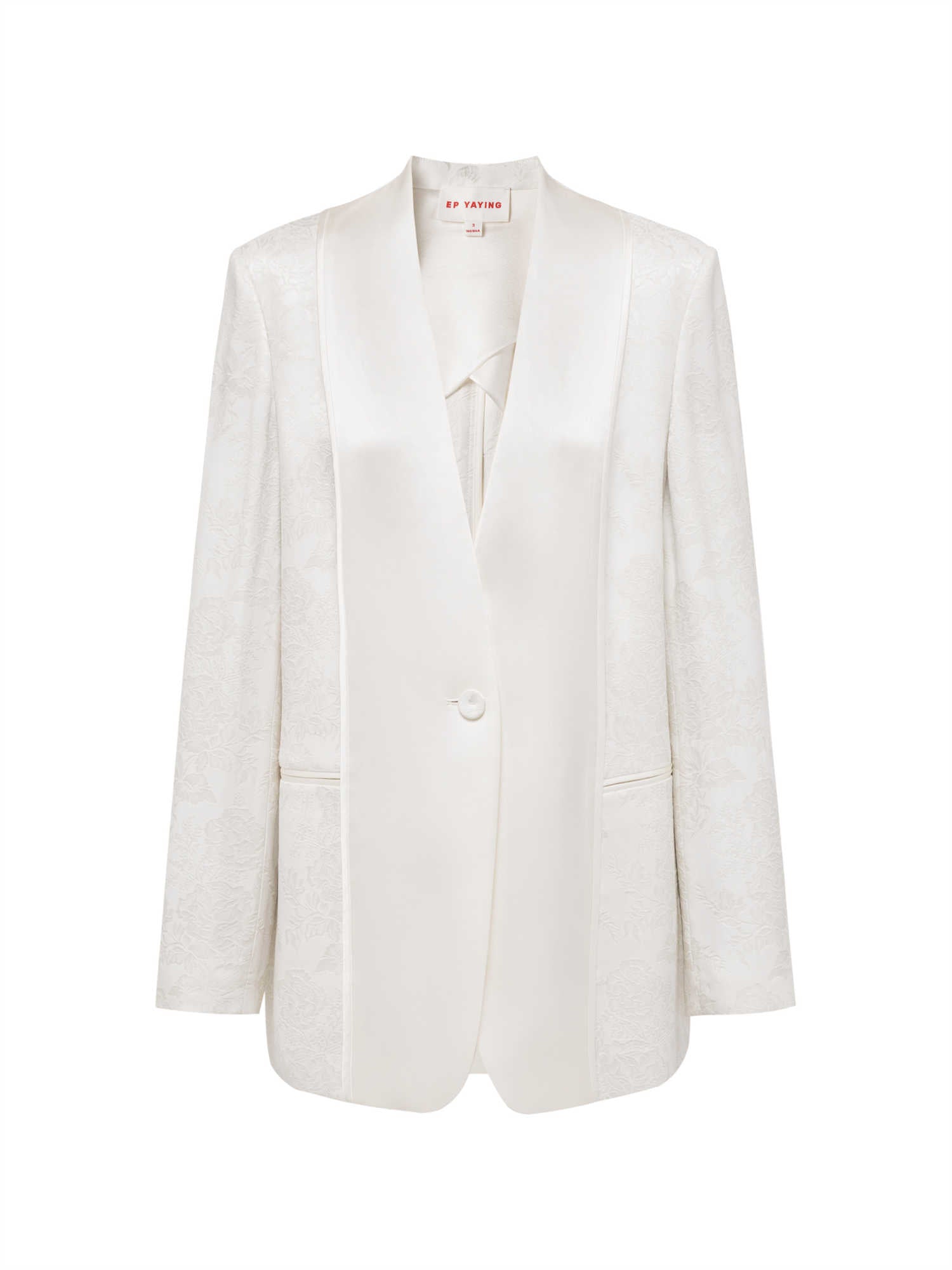 Chinese-Style Blazer | Beige