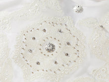 Embellished Silk Blouse | White
