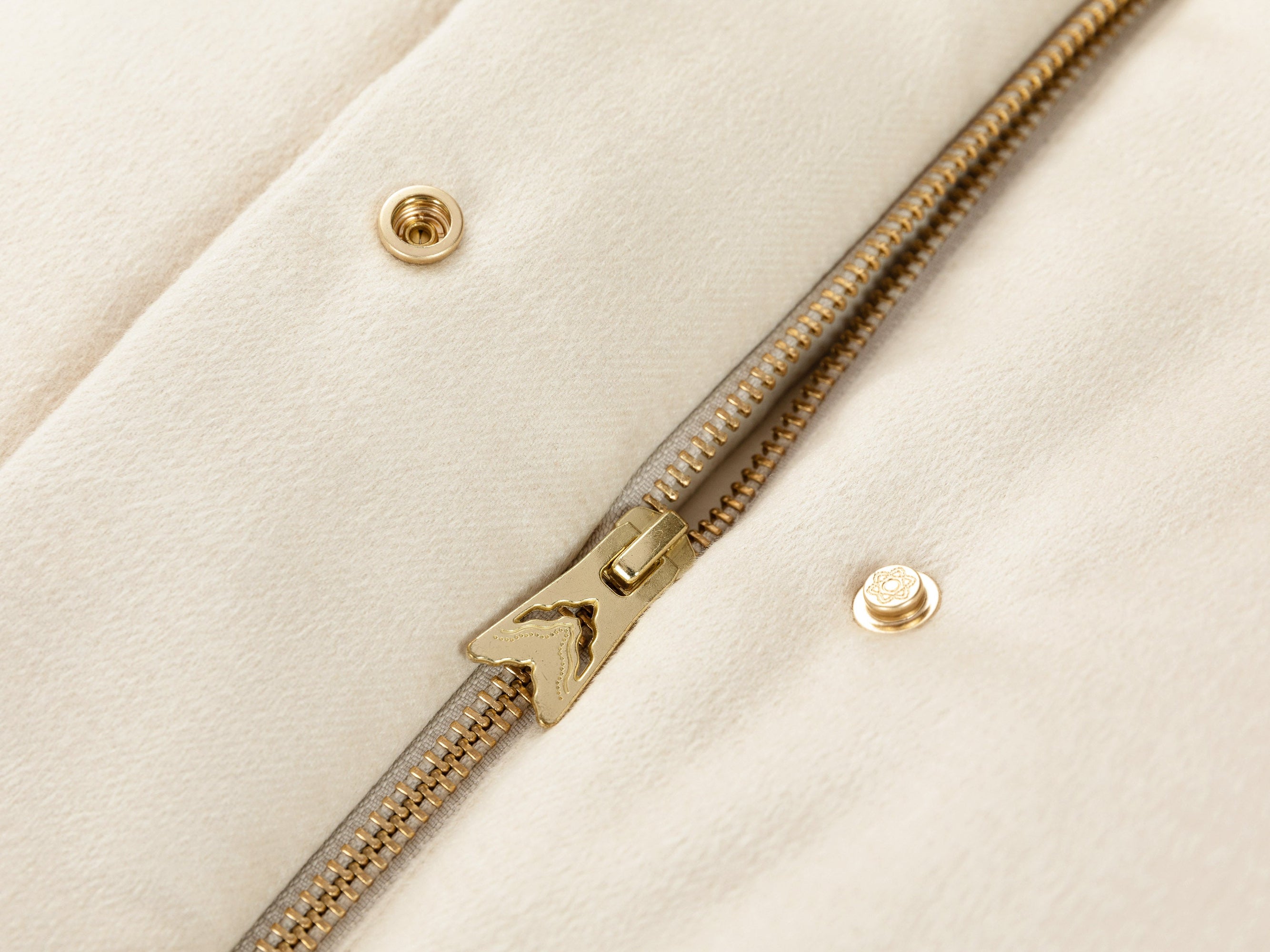 Puffer Vest | Cream