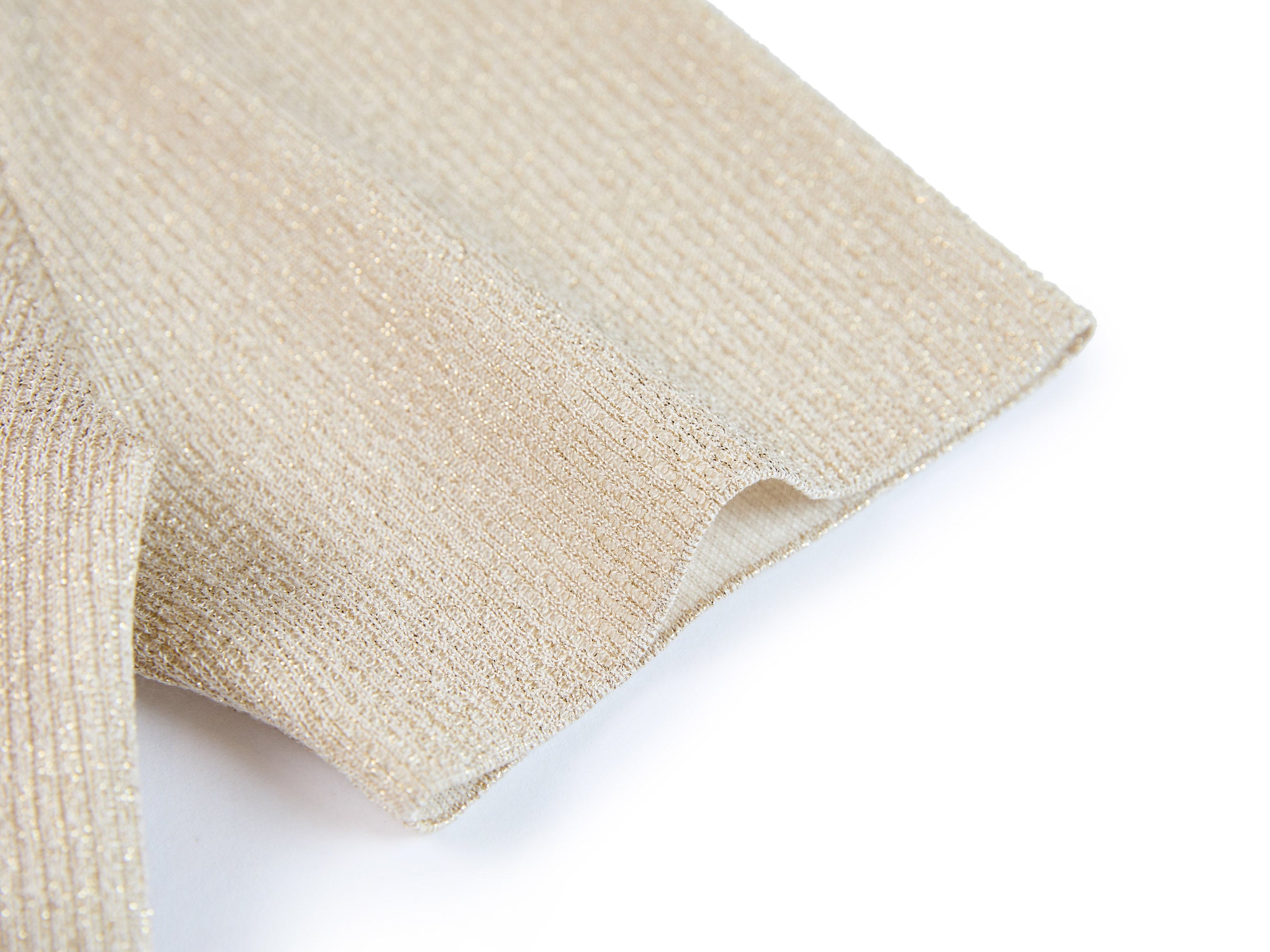 Embellished Knit Top | Beige