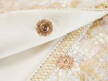Chinese Style Stand-Collar Cropped Jacket | Beige