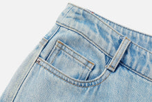 Vintage Straight-Leg Tencel Cotton jean | Blue