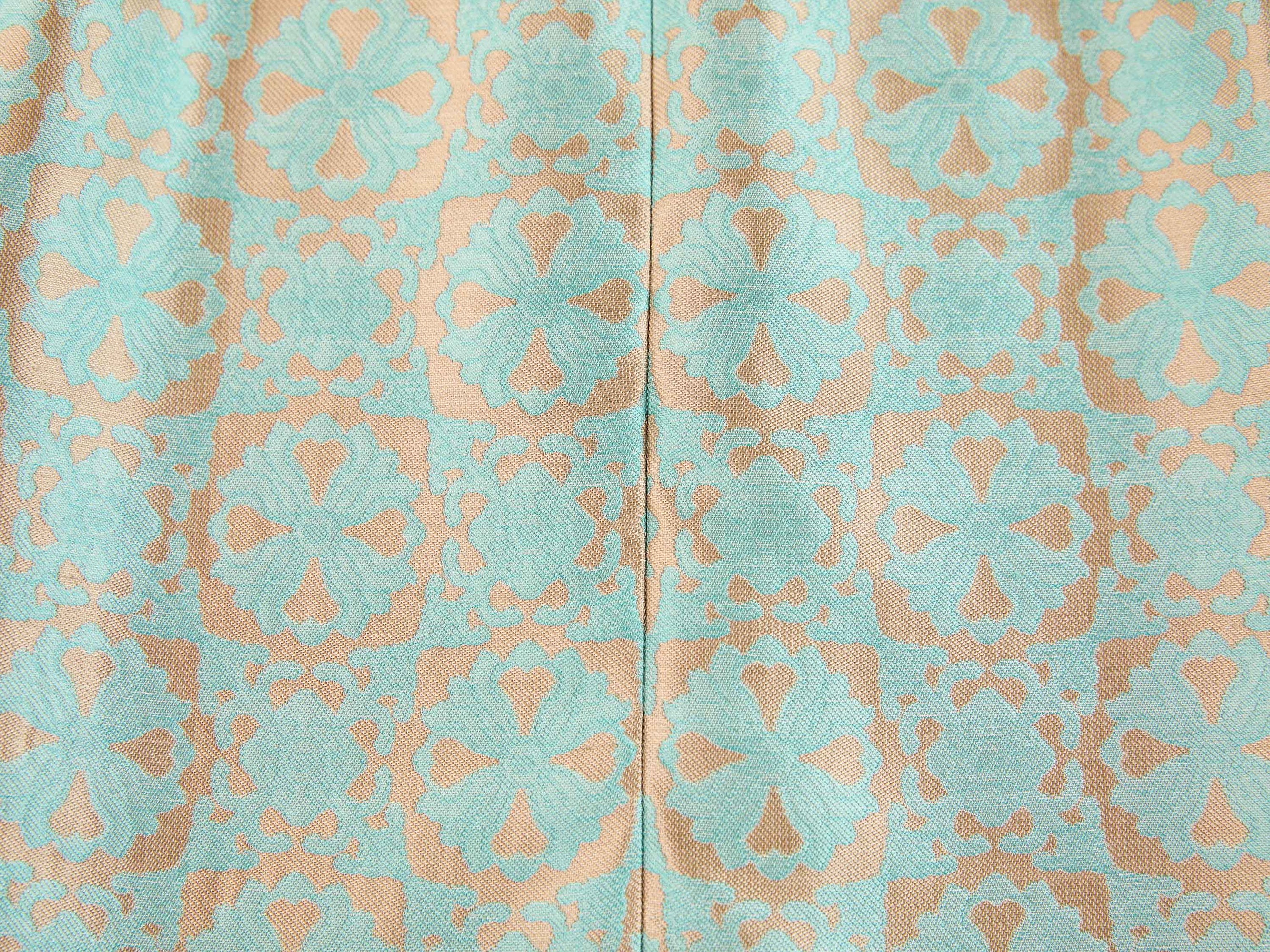 Floral Cheongsam Dress | Mint Green