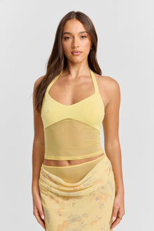 Ivy Top | Yellow