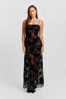 Ophelia Maxi Dress | Black