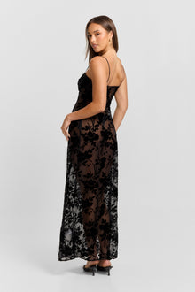 Ophelia Maxi Dress | Black