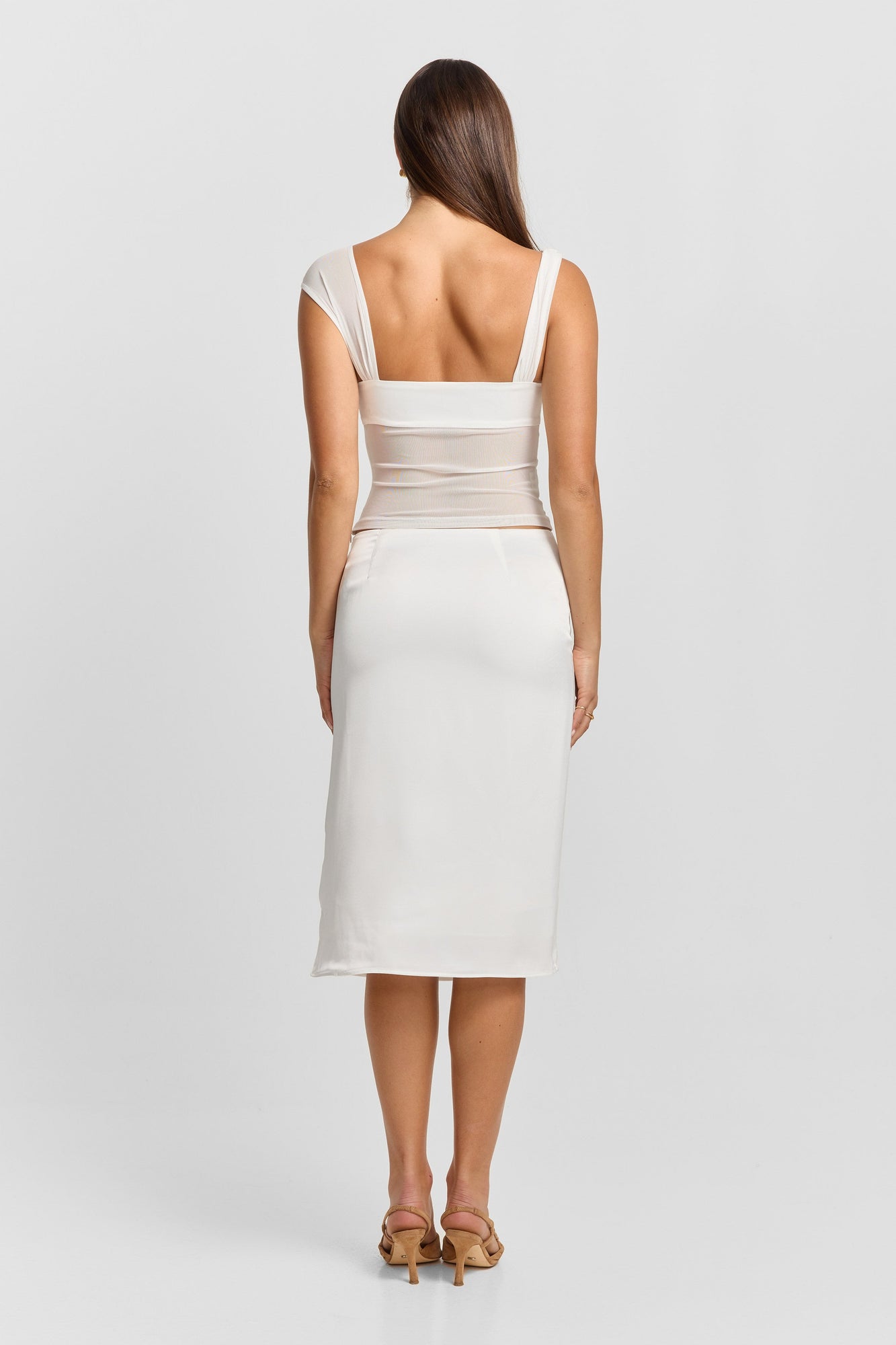 Anastasia Skirt | White