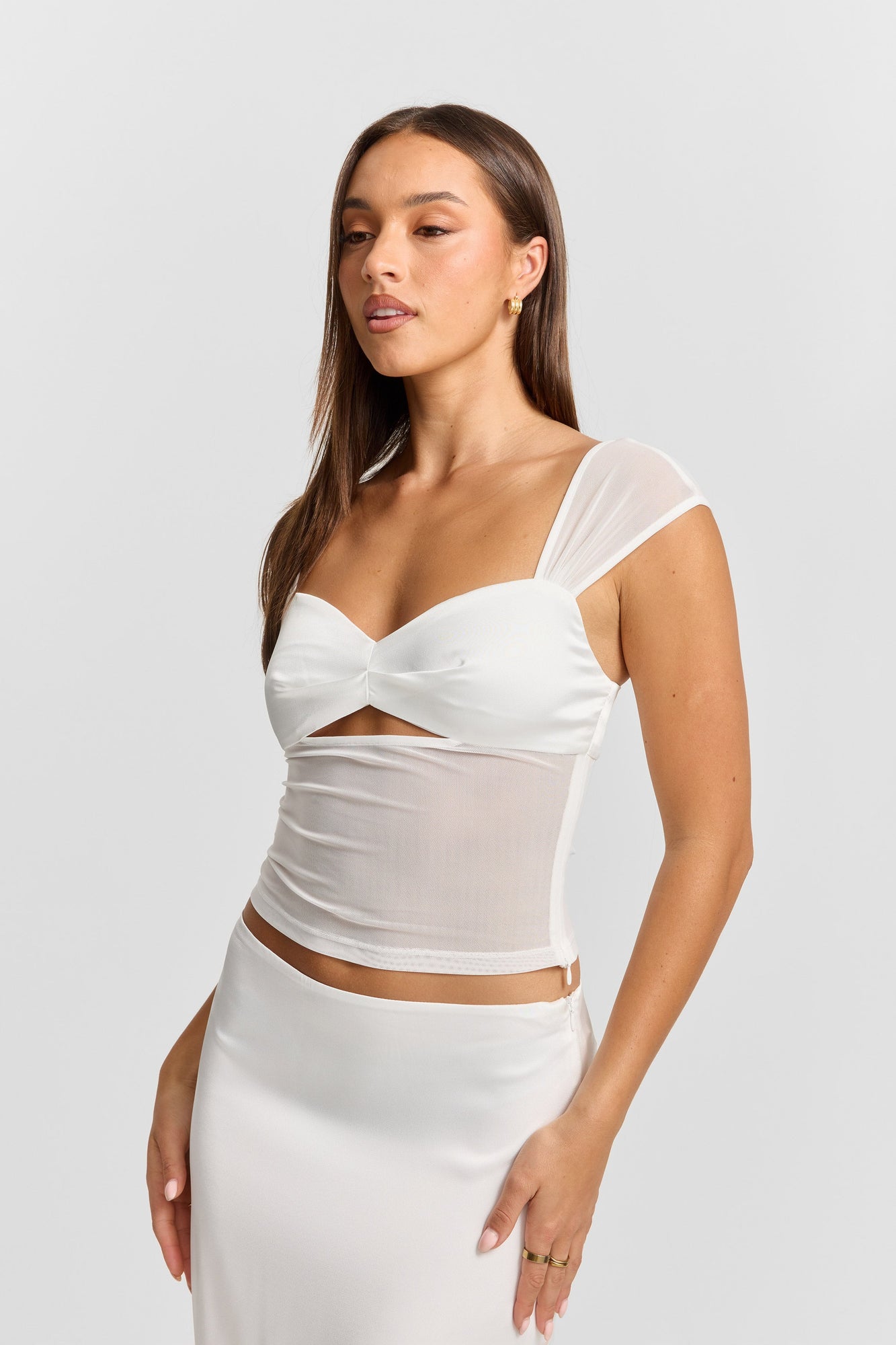 Anastasia Top | White