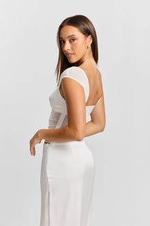 Anastasia Top | White