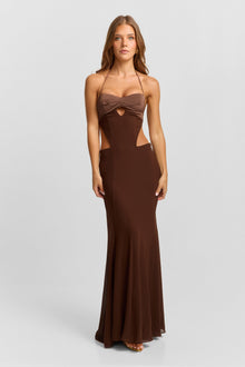 Scarlett Maxi Dress | Chocolate
