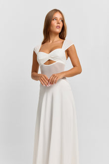 Anastasia Maxi Dress | White