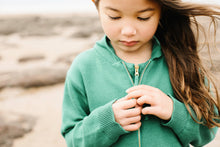 Organic Knit Cardigan | Archipelago Blue