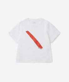 White | Brush Stroke Standard SS Tee