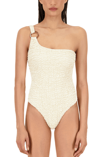The Jessi One Piece | Ivory Luxe Crinkle