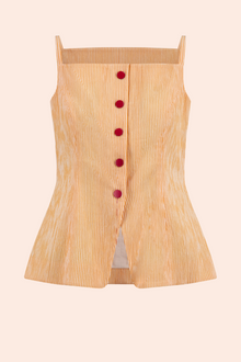 Striped Seersucker Top | Mango