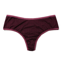 3 Pack Movecalm Hi-Rise Thong | Pearl/Marshmallow - Dried Cherry/Damson Plum- Black/Granite