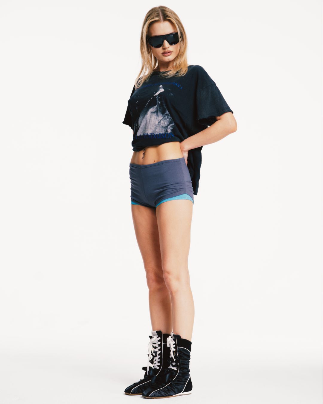 Womens | Extreme Satin Sneaker | Black