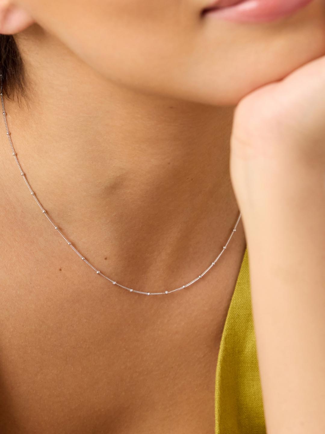 Ana Luisa Jewelry Necklaces Chain Necklaces Silver Chain Necklace Ana Silver Sterling Silver