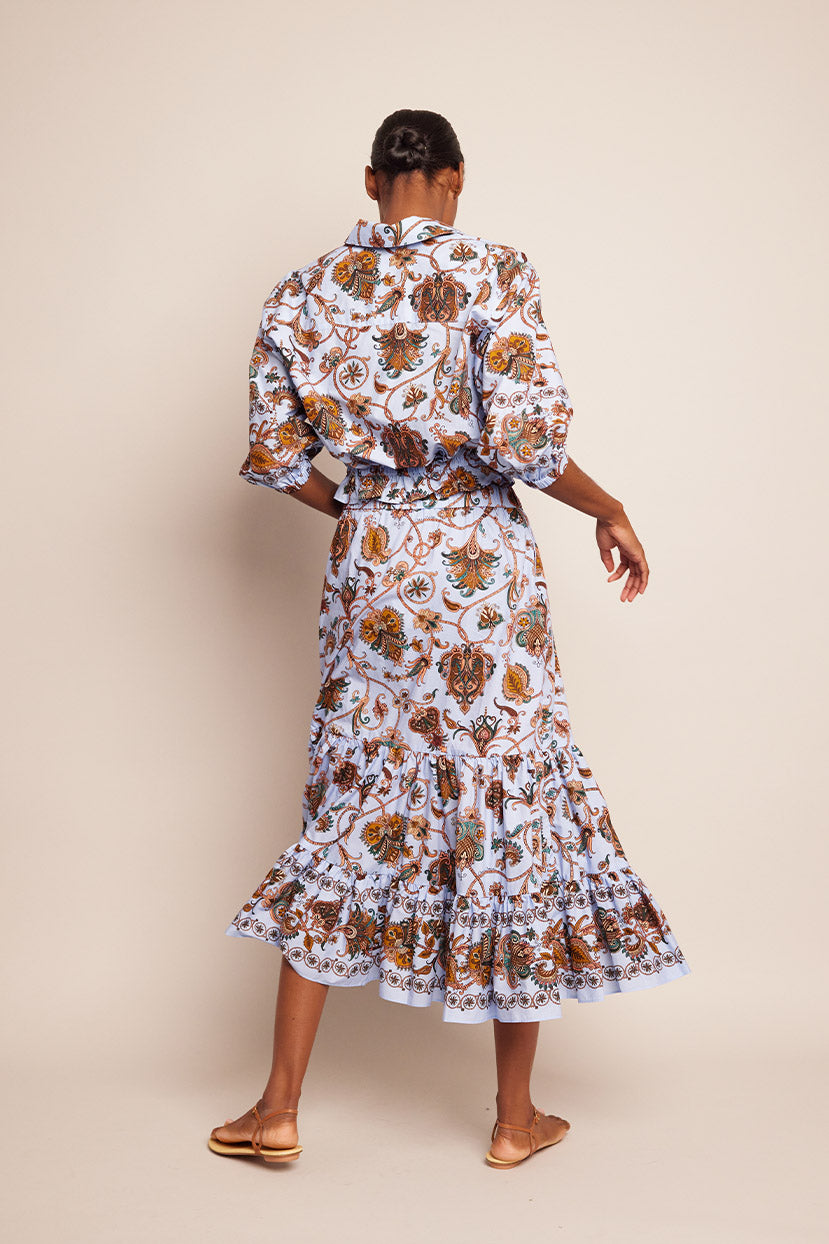 Chase Skirt | Marcel Blue