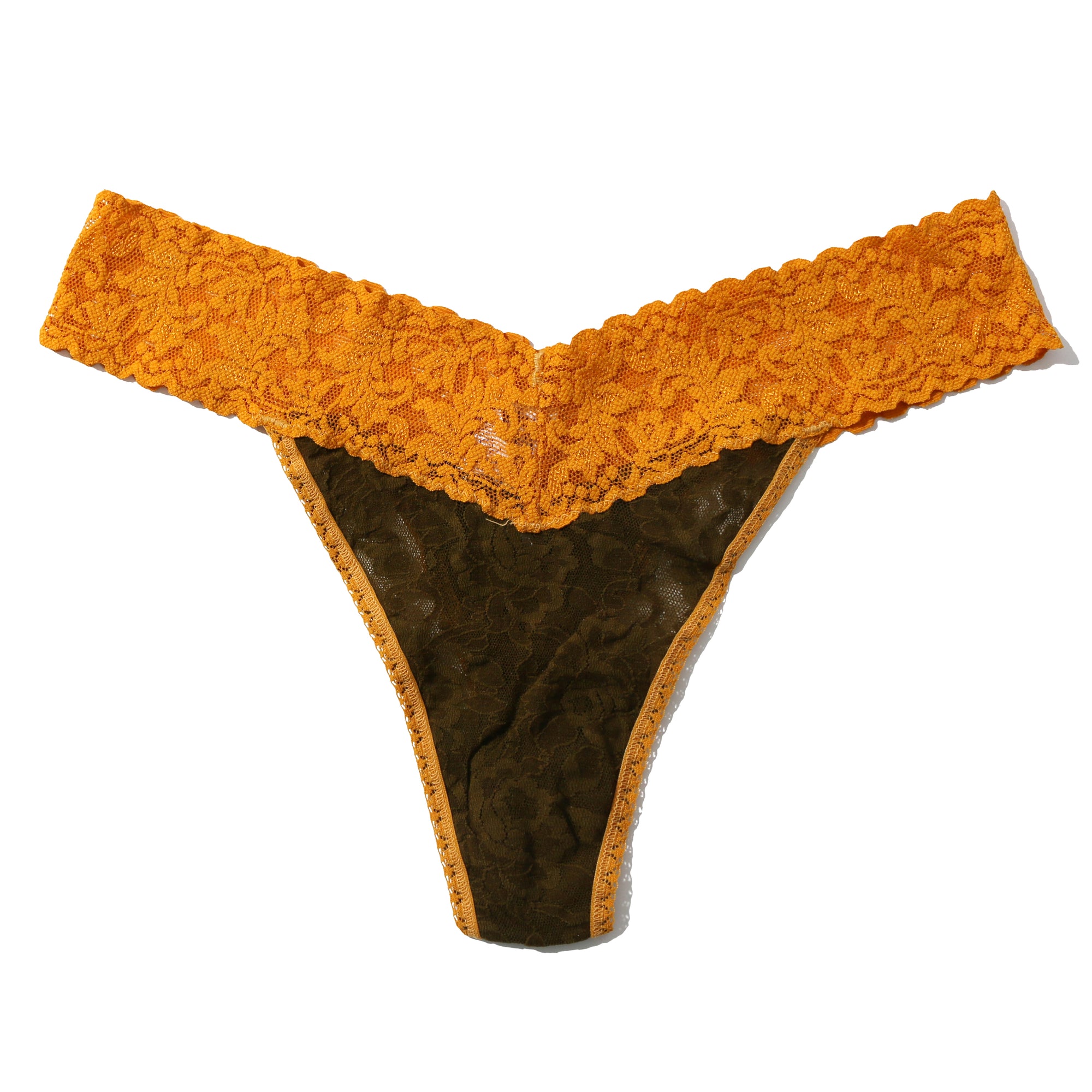 Signature Lace Original Rise Thong | Olvg/Spay