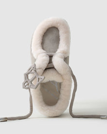 Womens | Blizzard Yetti Suede Loafer | Stone
