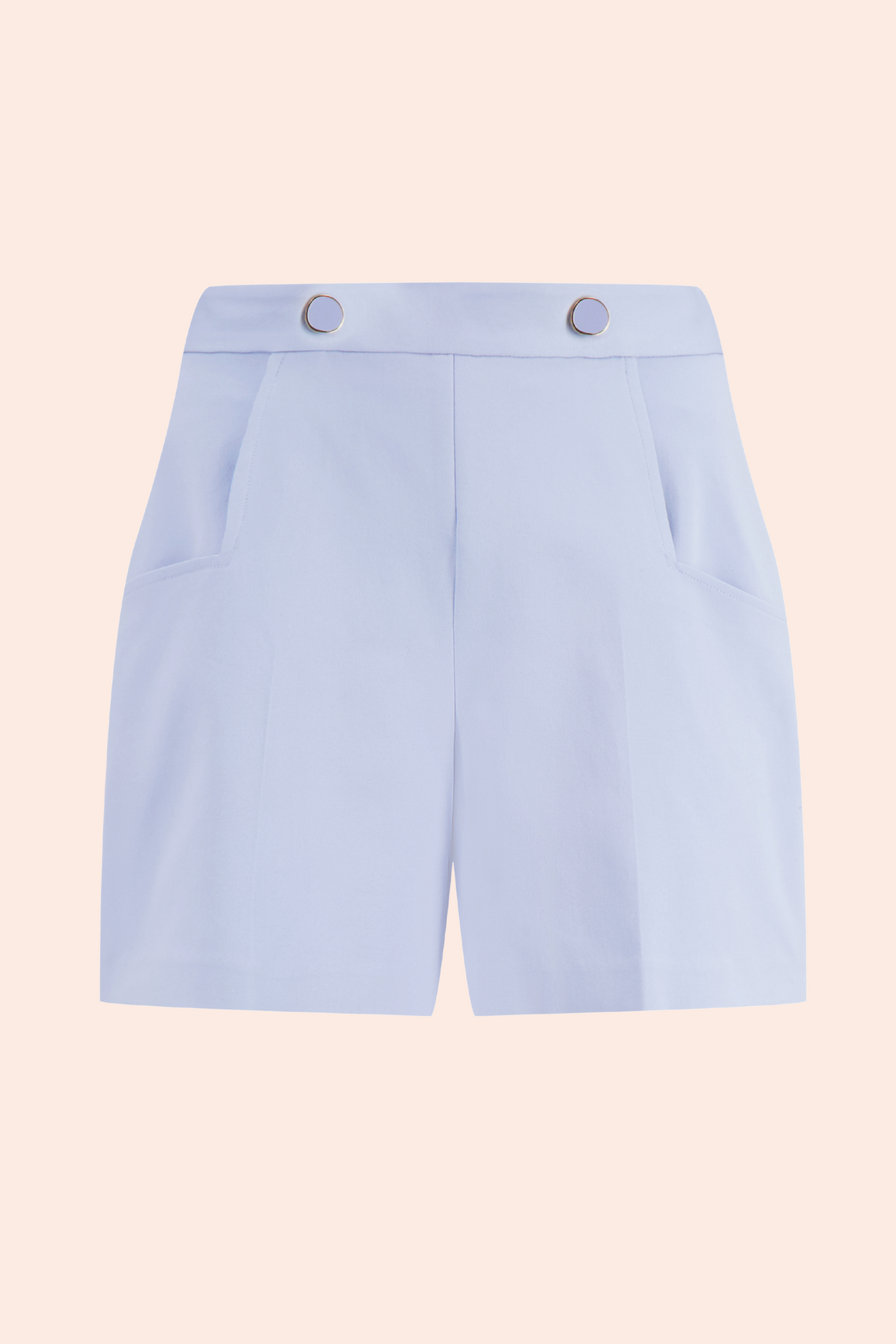 Stretch Cotton Rosey Short | Cloud