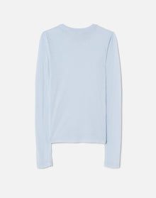 Hanes Sheer Long Sleeve Tee | Baby Blue