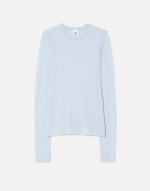 Hanes Sheer Long Sleeve Tee | Baby Blue