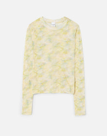 Sheer Long Sleeve Tee | Bumblebee Watercolor