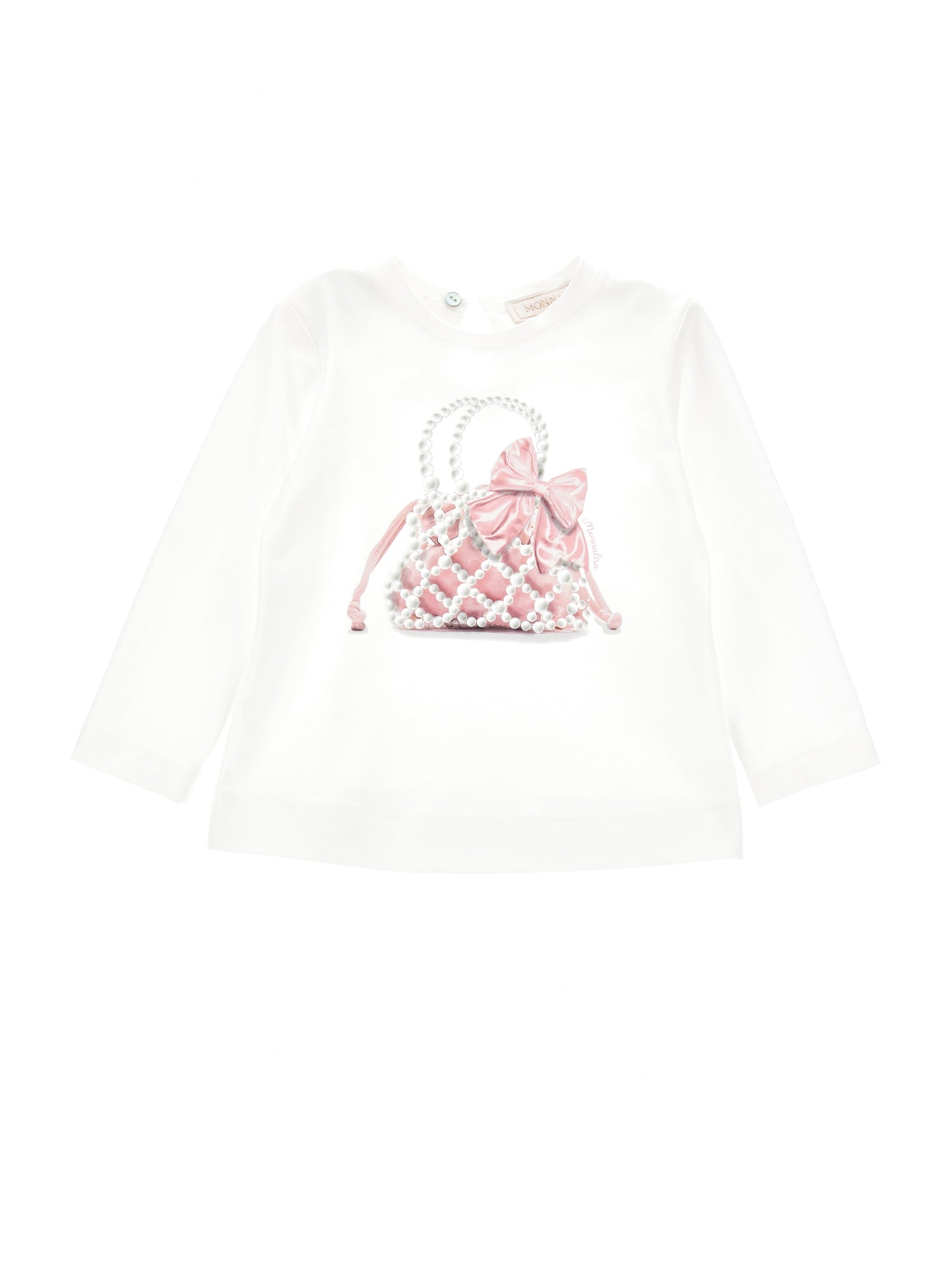 Girls | Long-Sleeved Jersey T-Shirt | Cream