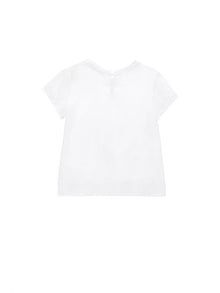 Girls | T-Shirt Jersey With Bouquet Print | White