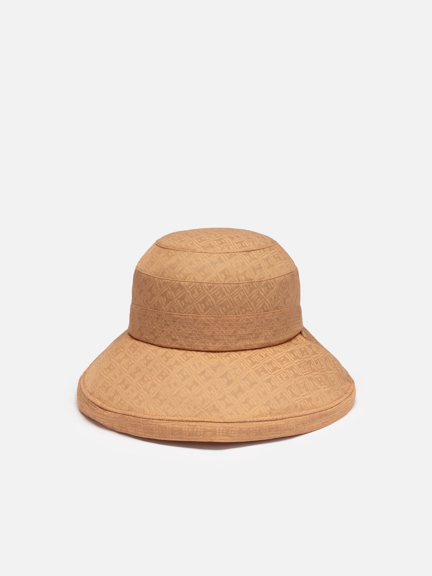 Silk Flower Sun Hat | Beige
