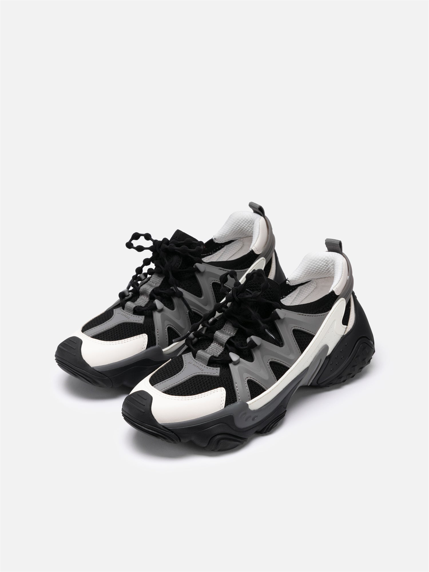 Lace-Up Sneakers | Black