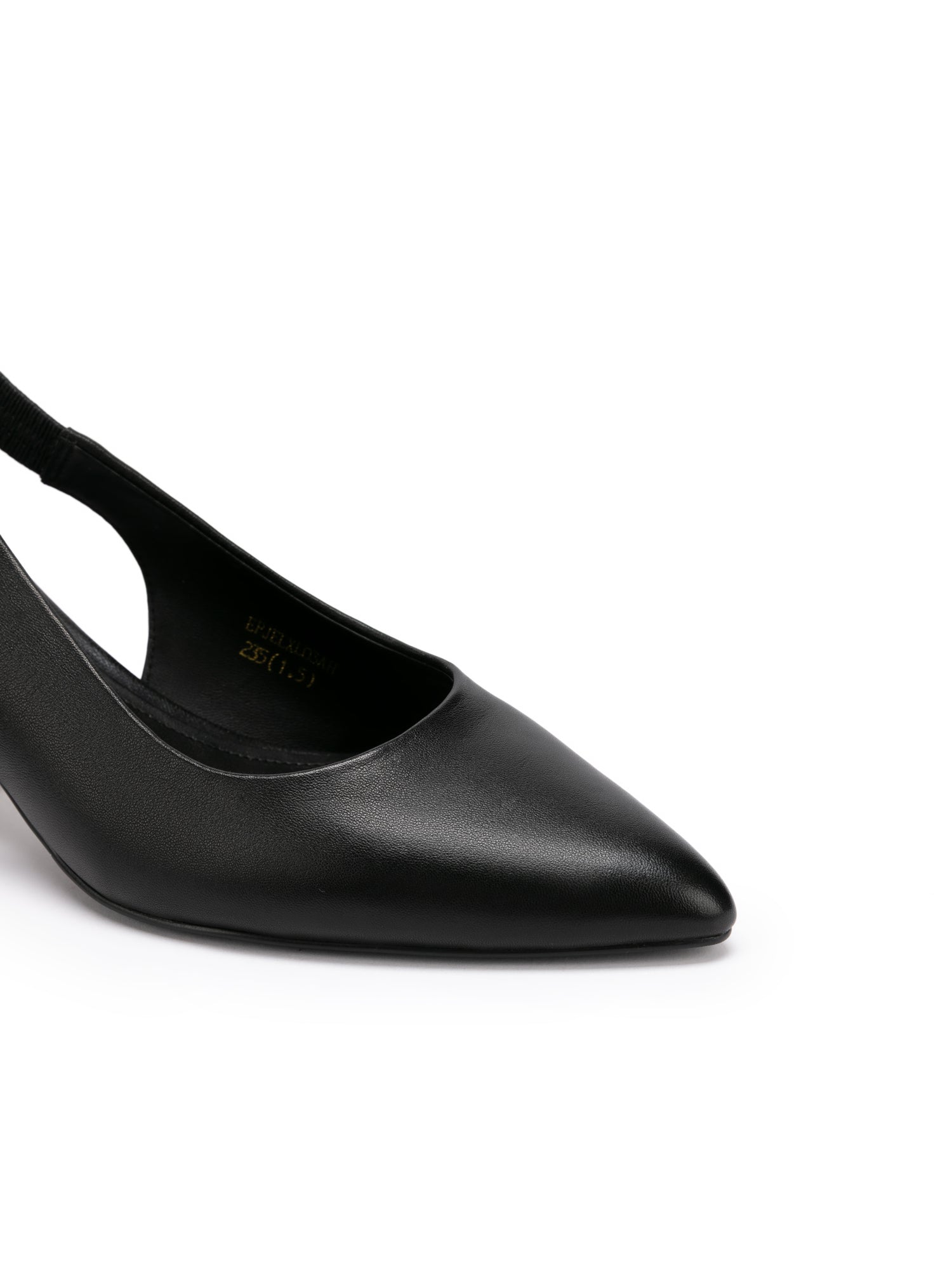 Chinese Elegant Waterdrop Heel Hollow Single Shoes | Black