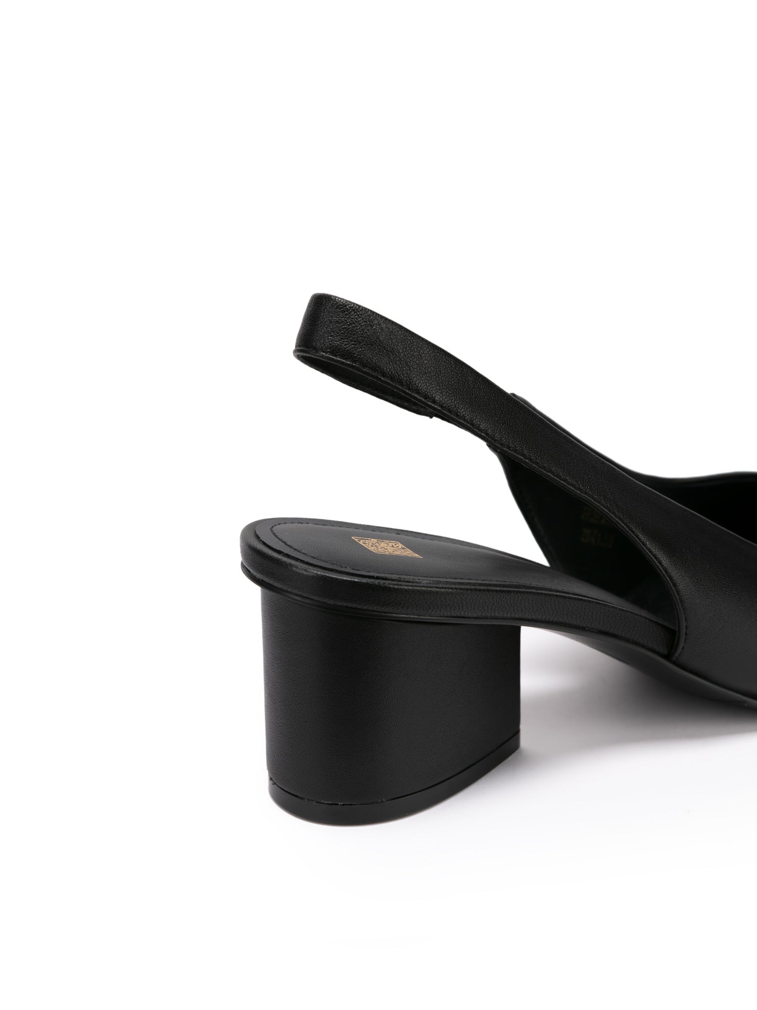 Chinese Elegant Waterdrop Heel Hollow Single Shoes | Black