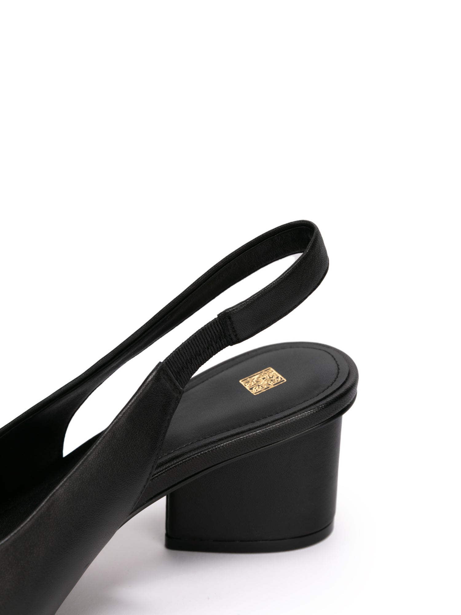 Chinese Elegant Waterdrop Heel Hollow Single Shoes | Black