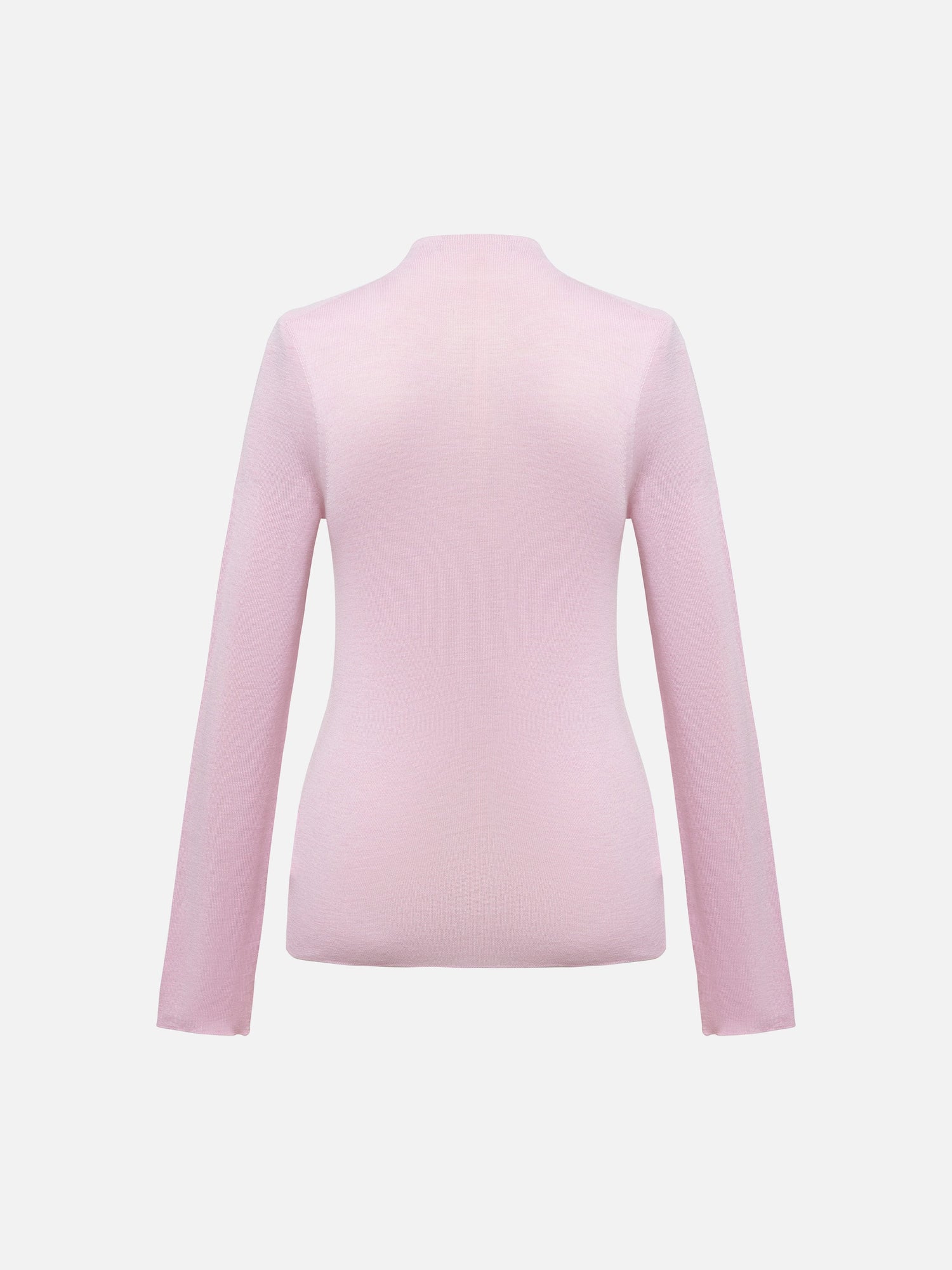 Wool Knit Top Sweater | Pink