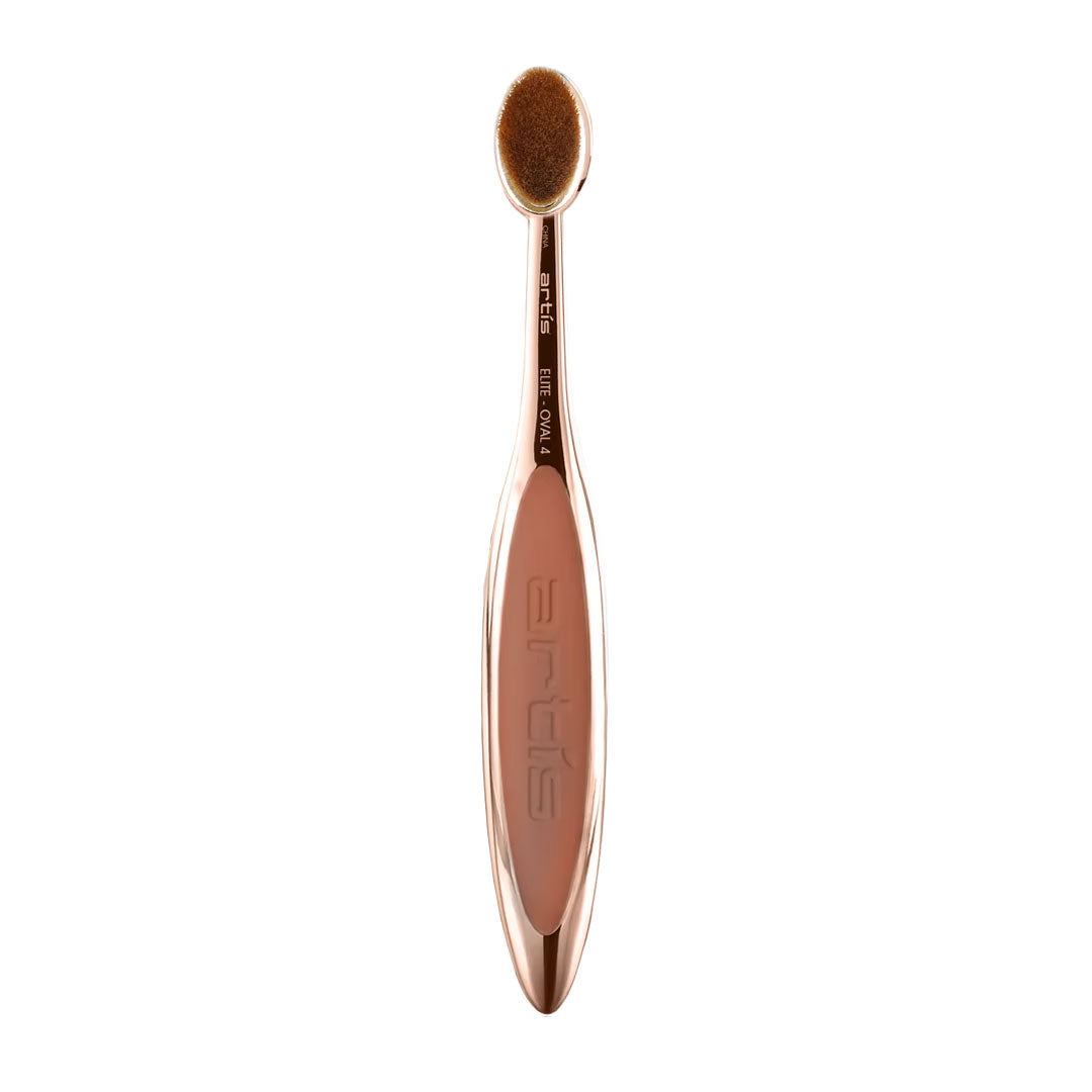 Elite Brush Oval 4 | Rose Gold