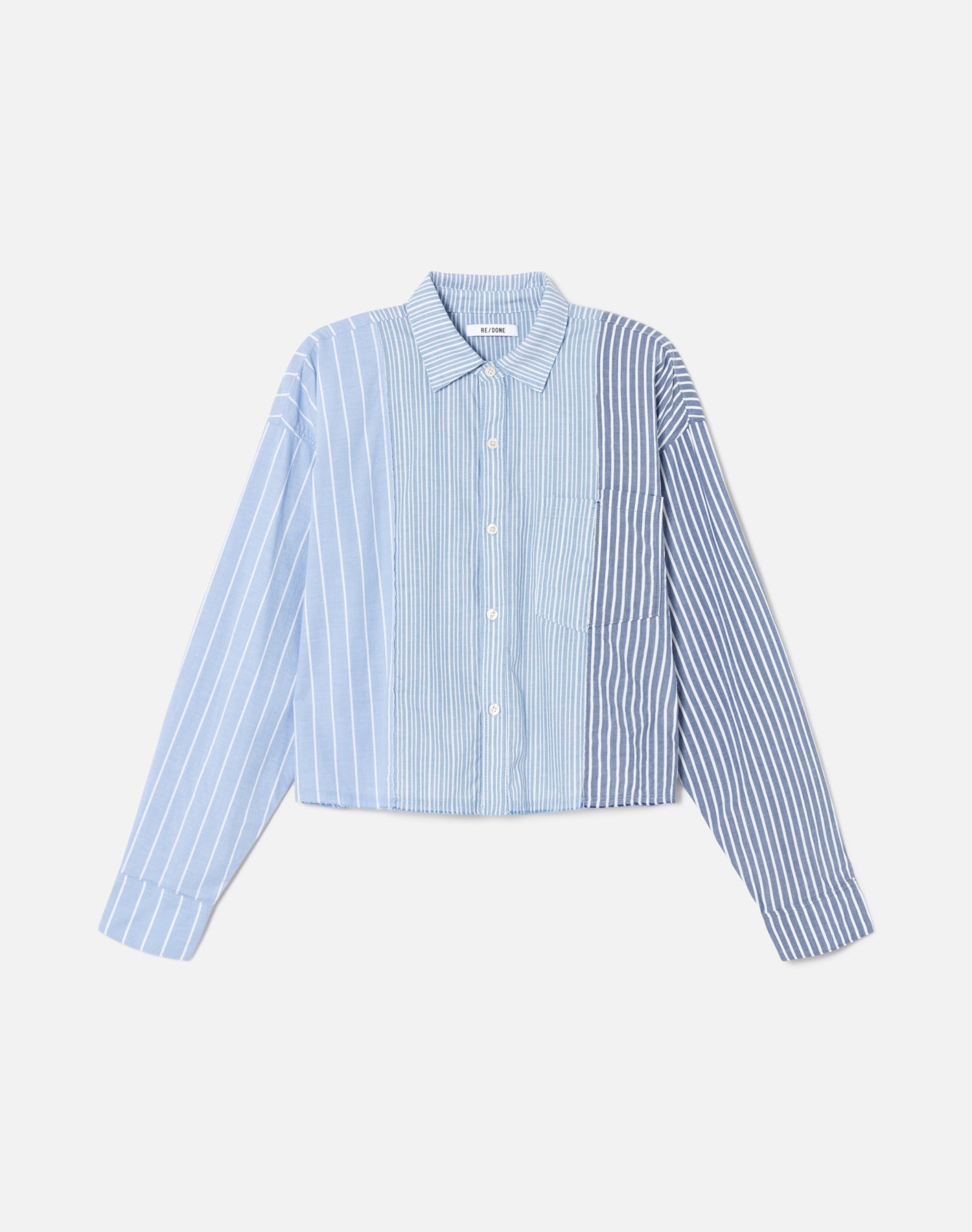 Raw Oxford Shirt | Banker Stripe Multi