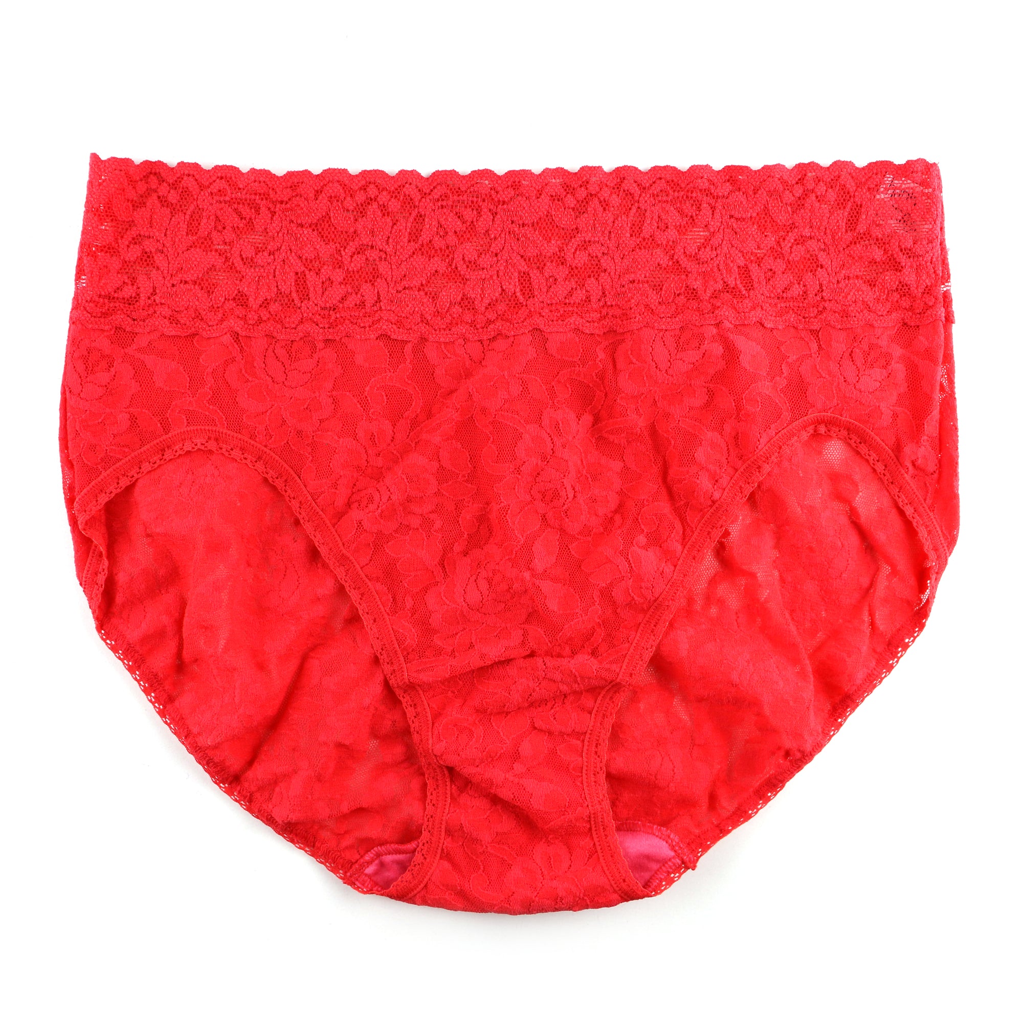 Signature Lace French Brief | Deep Sea Coral