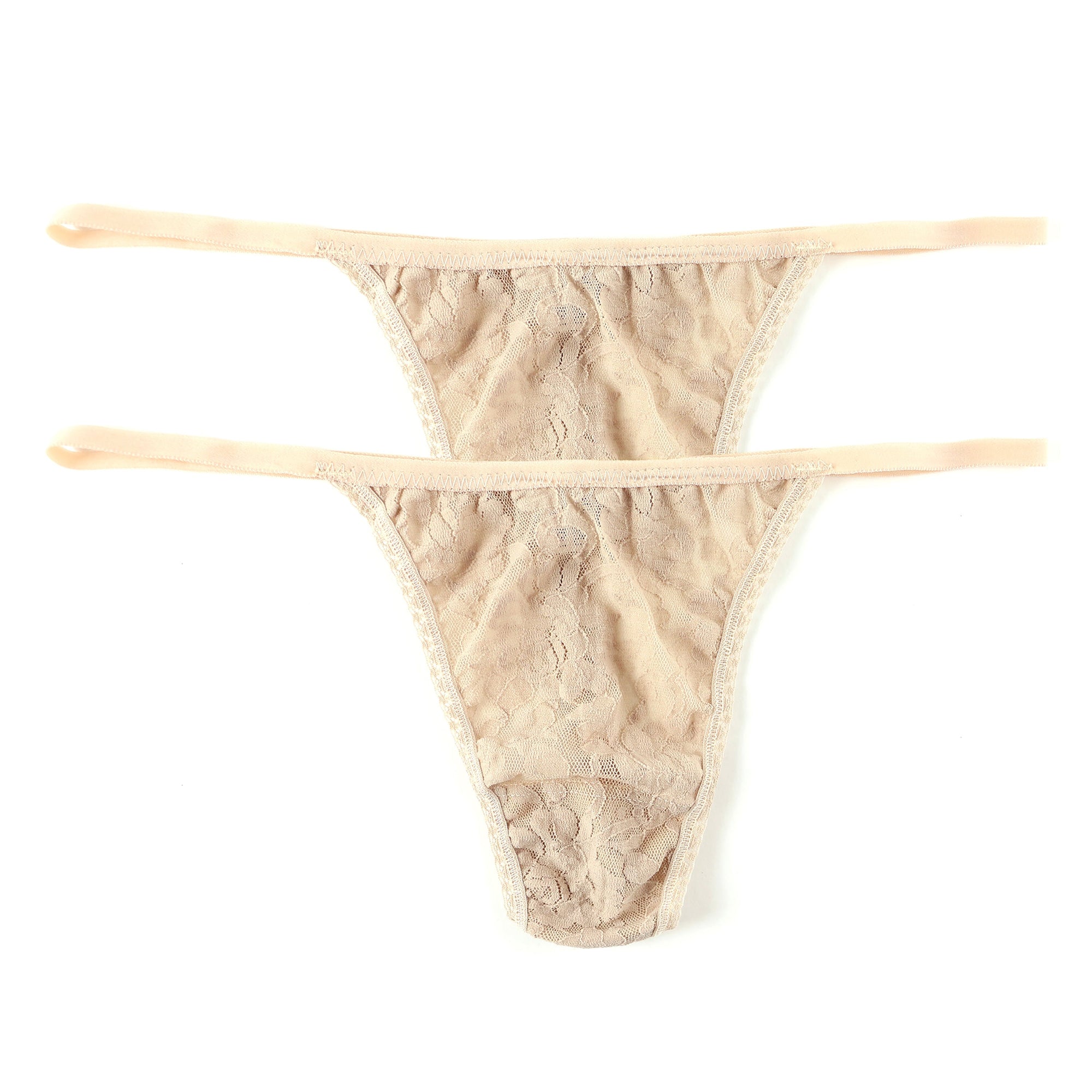 2-Pack Hi-Rise G-String | Chai