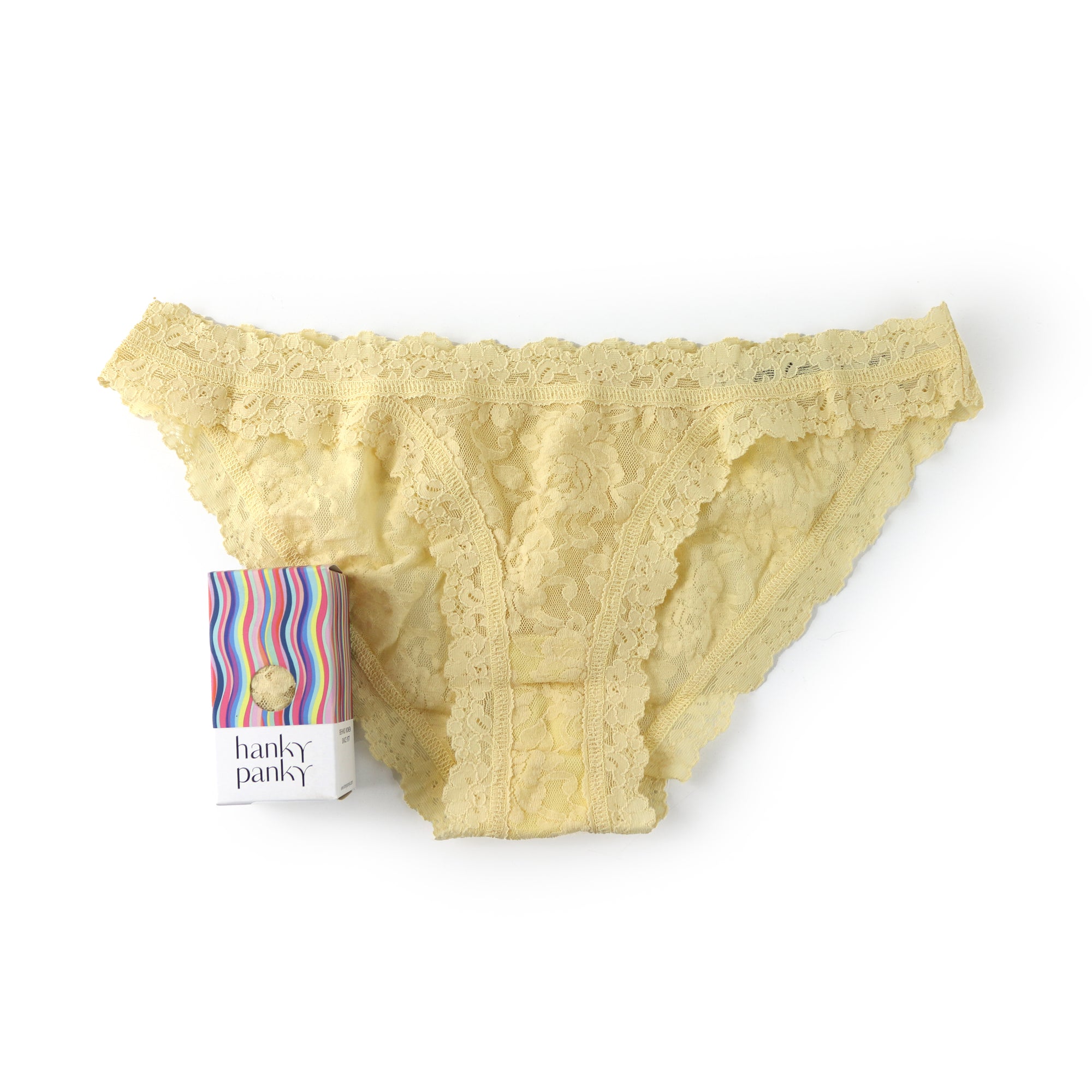 Signature Lace Brazilian Bikini | Shortcake Yellow