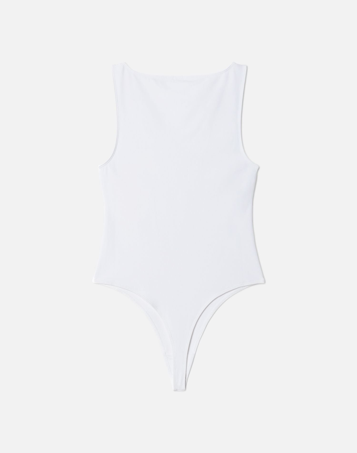 High Neck Bodysuit | Optic White