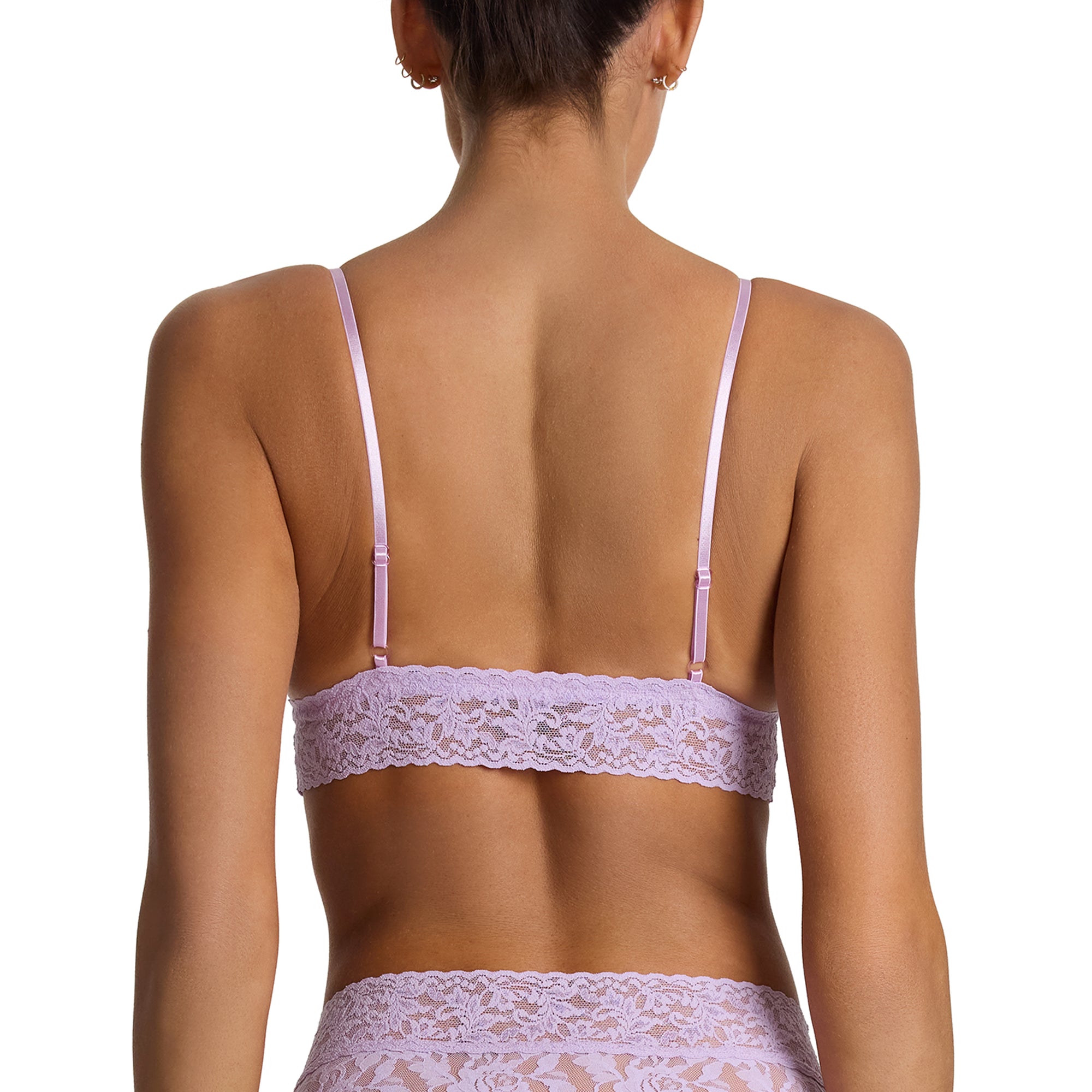 Signature Lace Padded Bralette | Lavender Fields (Purple)