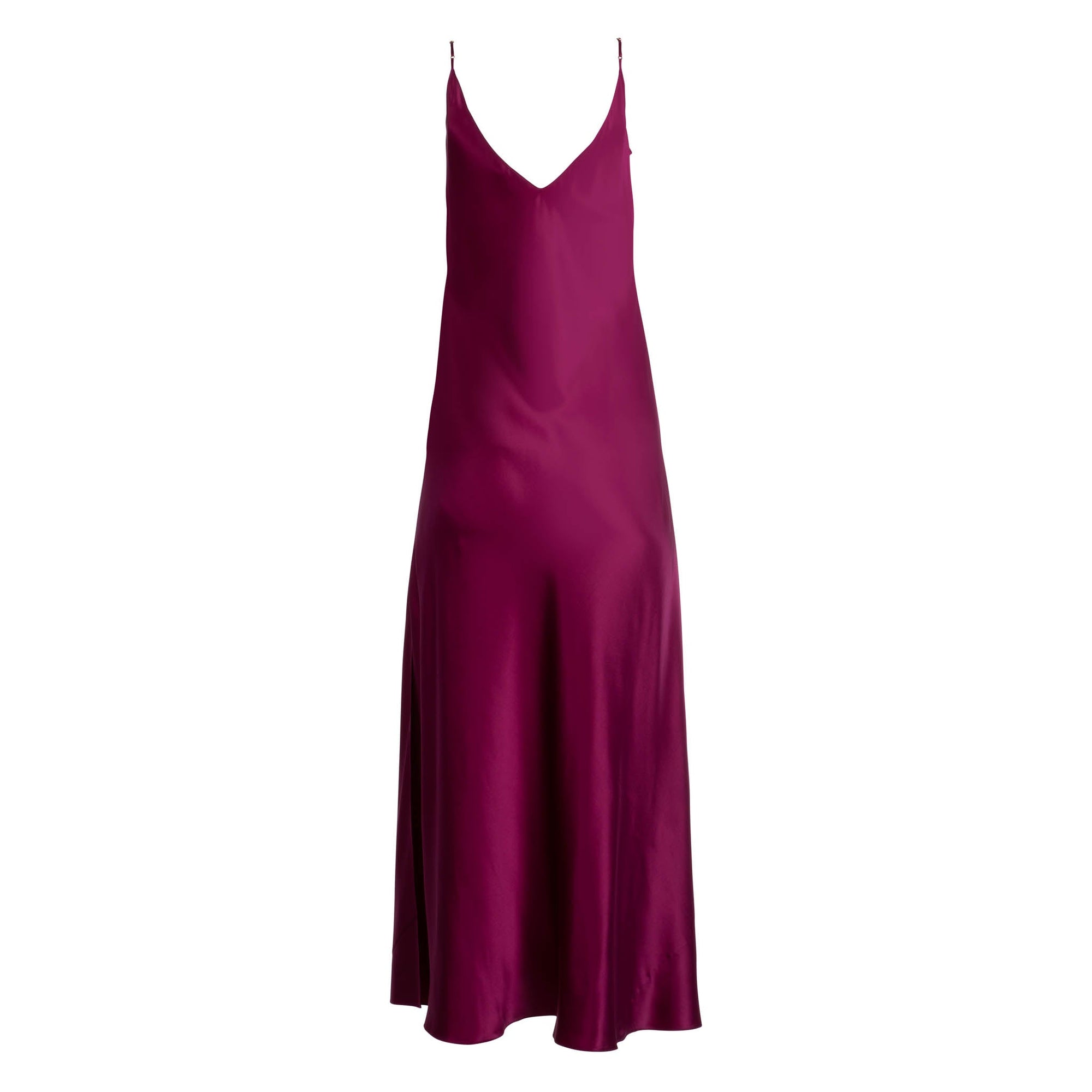 Maxi Slip Dress | Berry