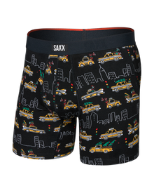 Sinature Lace Low Rise Thong & Saxx Boxer Brief | Hail The Holidays | Black