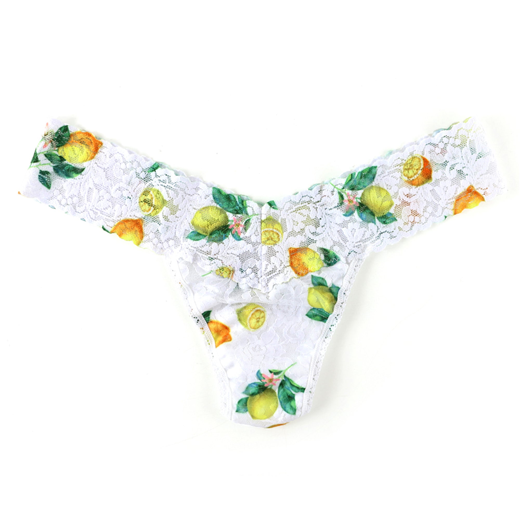 Signature Lace Low Rise Thong | Lemonade