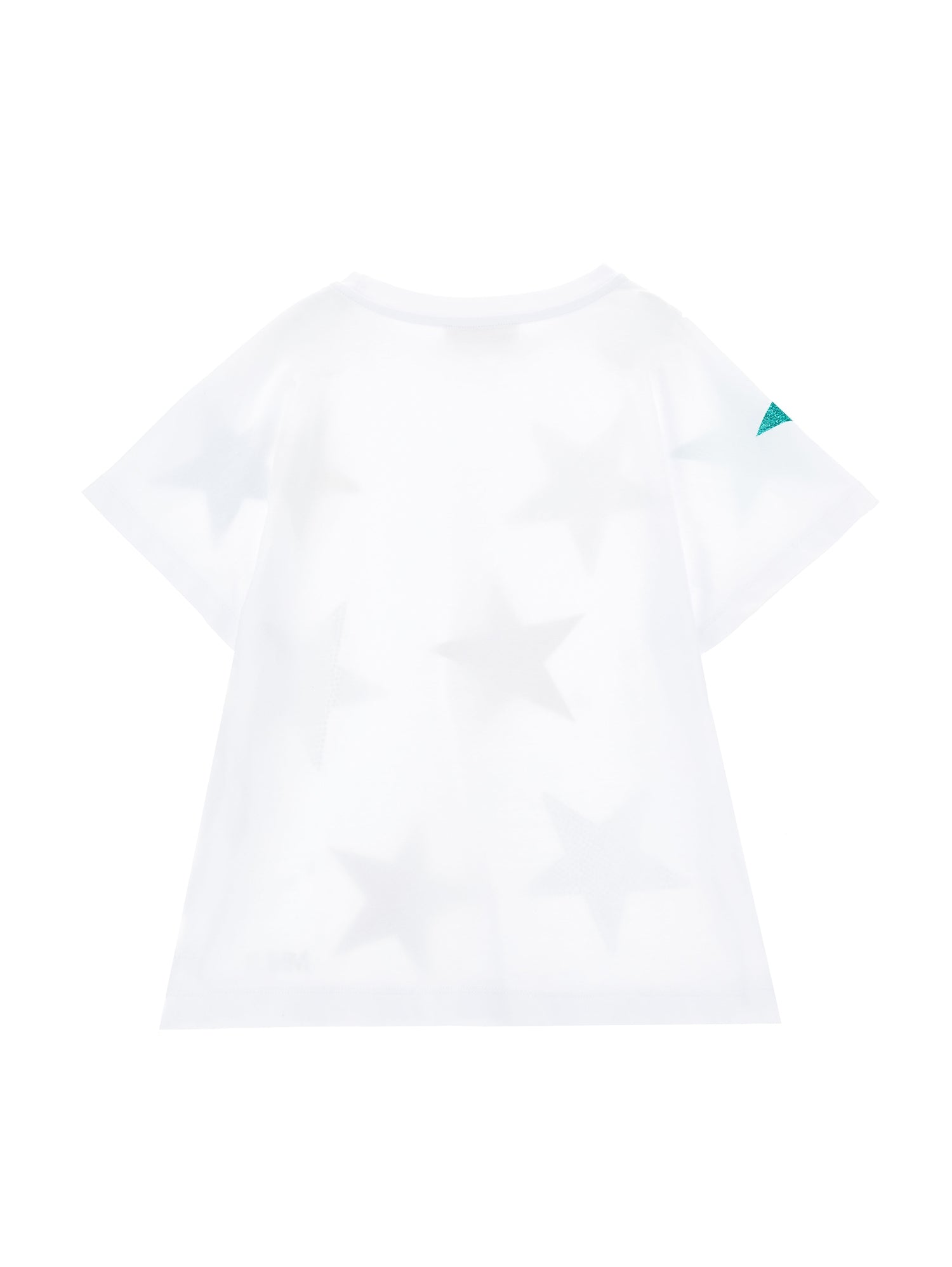 Girls | Maxi T-Shirt With Stars | White